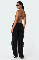 Edikted Tao Open Back Tube Top