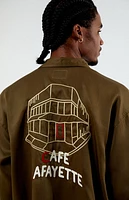 Pacsun Embroidered Classic Long Sleeve Camp Shirt