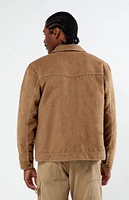 Wrangler x PacSun Faux Suede Regular Fit Jacket