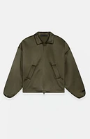 Fear of God Essentials Women's Military Satin Bomber Jacket