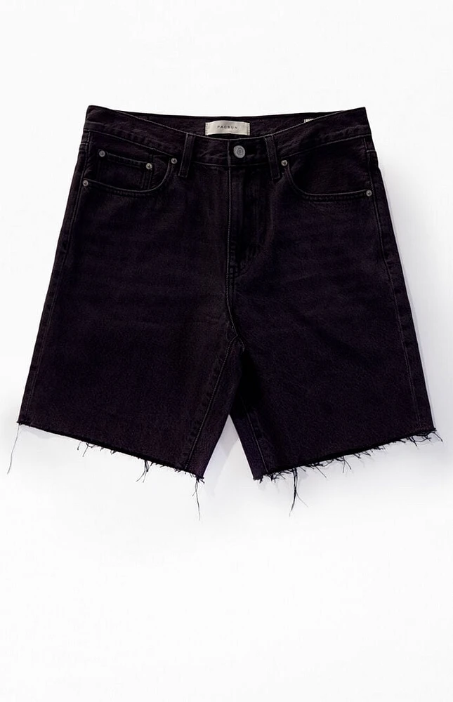 PacSun Black Cutoff Denim Shorts