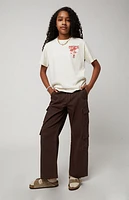 Pacsun Kids Stretch E-Waist Porter Baggy Cargo Pants