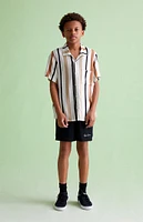 PacSun Kids Stripe Camp Shirt