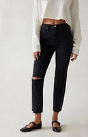 PacSun Stretch Black Ripped Vintage Skinny Jeans