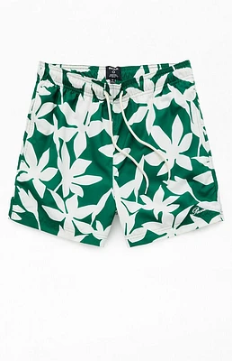 PacSun Garden AOP 4.5'' Swim Trunks