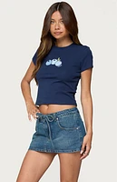 Edikted Bluberry Patch T-Shirt