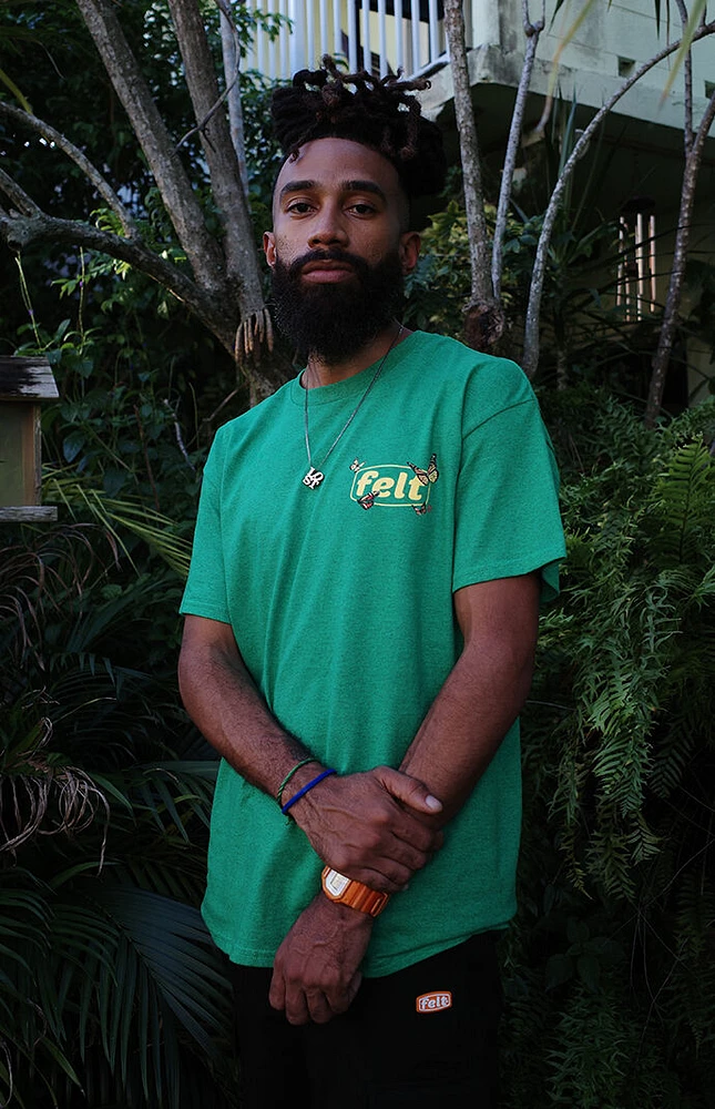 FELT Butterfly Garden T-Shirt