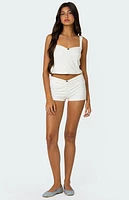 Edikted Cassi Cinched Tank Top
