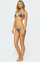 Edikted Dina Contrast Bikini Bottom