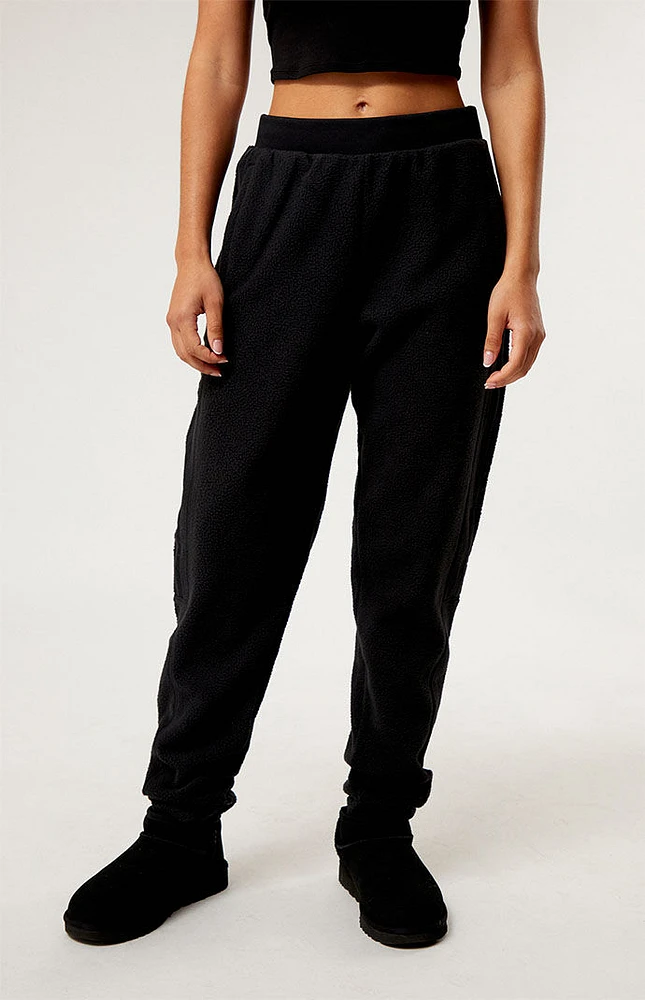 adidas Eco Black Tiro Sherpa Fleece Sweatpants