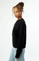 PS / LA Pool Ball Leopard Crew Neck Sweatshirt