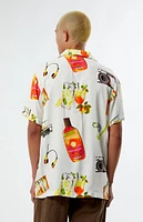 Coney Island Picnic Resort Woven Camp Shirt