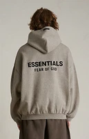 Fear of God Essentials Heather Grey Fleece Hoodie