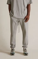 Fear of God Essentials Dark Heather Oatmeal Fleece Sweatpants