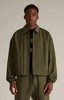 Fear of God Essentials Military Textured Nylon Trucker Jacket