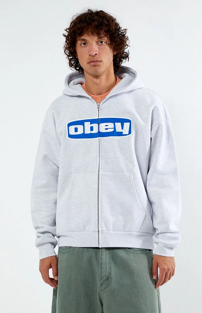 Obey Boxed Extra Heavyweight Zip Hoodie