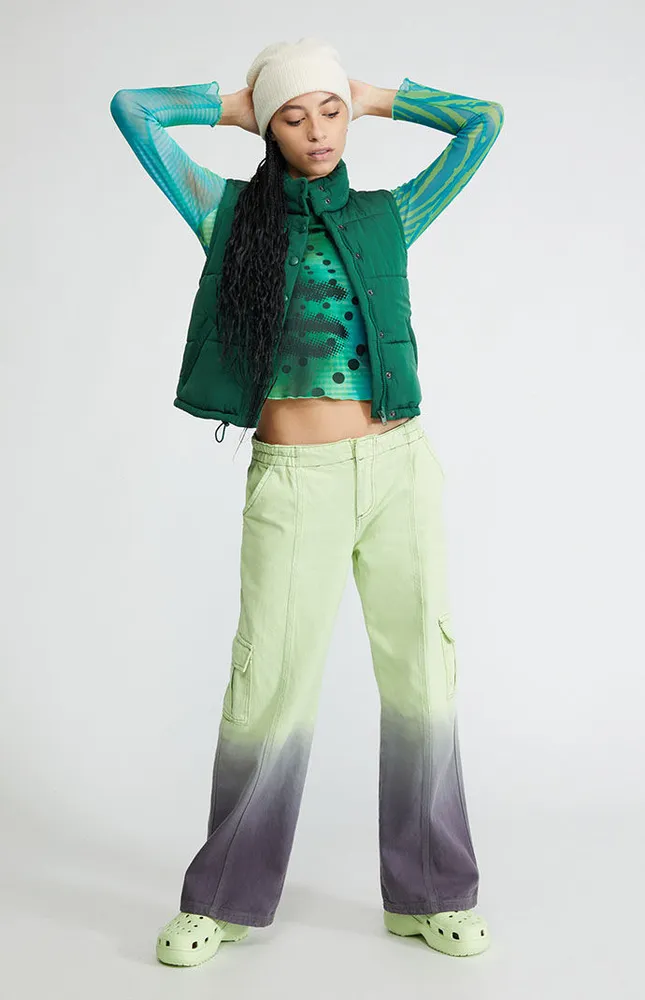 Another Girl Organic Dip Dye Utility Trousers