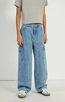 PacSun Kids Cowboy Baggy Cargo Jeans