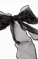 Pacsun Chiffon Big Bow Barrette