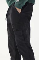 PacSun Stretch Black Slim Cargo Pants