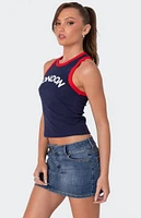 Edikted London Girl Contrast Tank Top