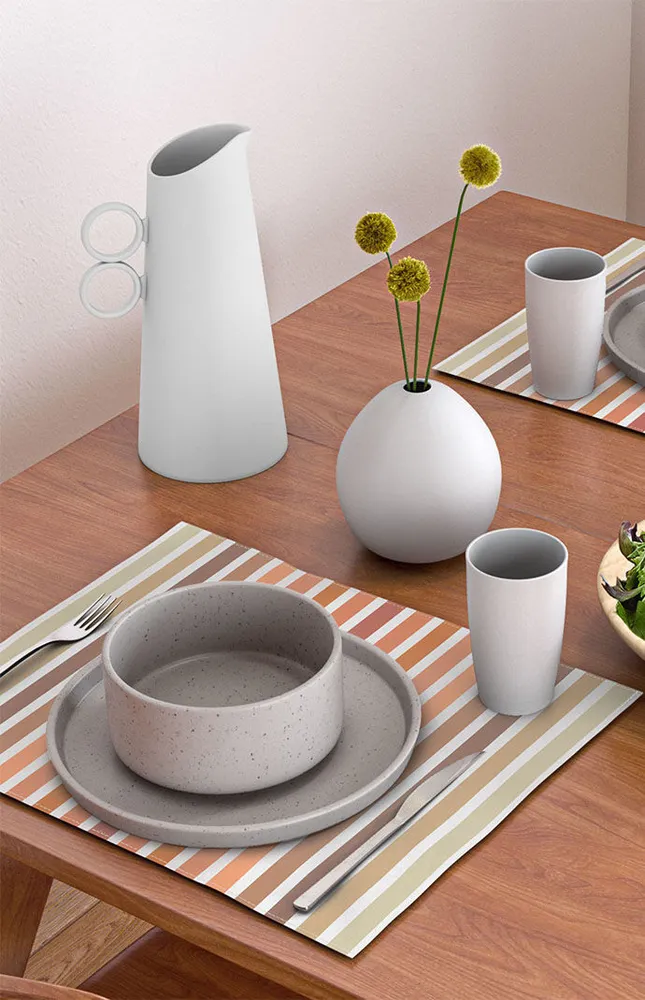 Pack Striped Placemats