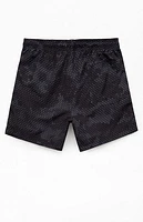Pacsun Midnight Camo AOP 4.5'' Swim Trunks
