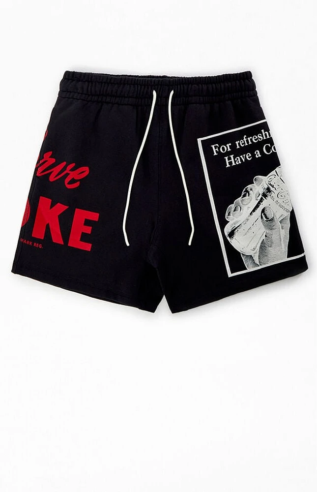 Coca Cola By Pacsun Serve Open Sweat Shorts
