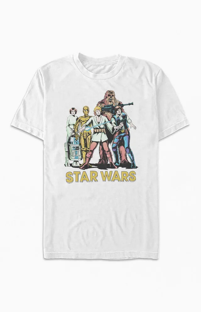 Star Wars Jar Jar Binks Tie-Dye Boyfriend Fit Girls T-Shirt