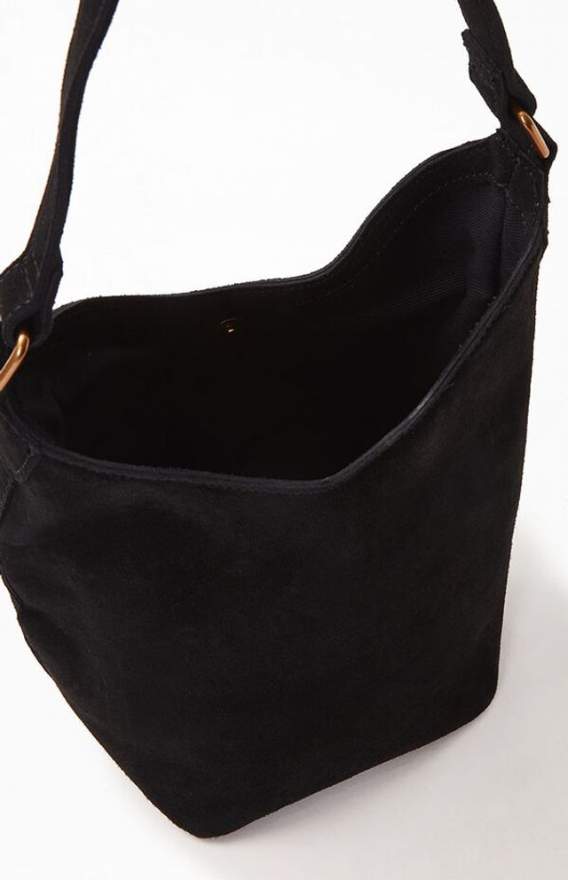 John Galt Black Shoulder Bag