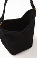 John Galt Black Shoulder Bag