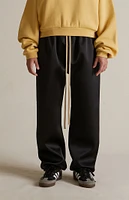 Fear of God Essentials Women's Black Satin Sweatpants