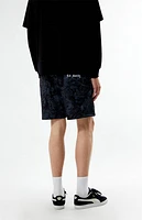 Ed Hardy Cobra Flame Mesh Shorts