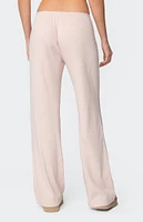 Edikted Roselle Ribbed Pants