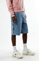 Levi's 511 Tie-Dyed Cut-Off Denim Shorts