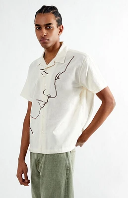 Obey Frances Woven Camp Shirt