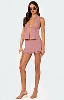 Edikted Kobi Ruffled Mini Skort