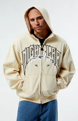 Nightlab Cream London Full Zip Hoodie