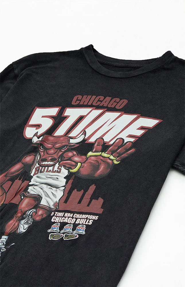 Mitchell & Ness Chicago Bulls 5 Time T-Shirt
