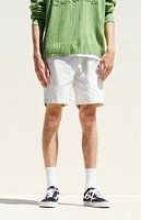 PacSun Stripe Textured Linen Shorts