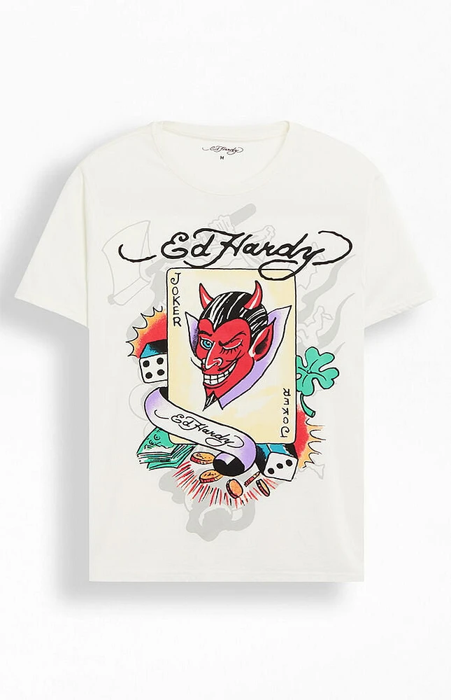 Ed Hardy Joker Throwback T-Shirt