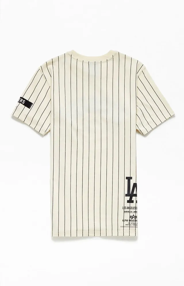 LA Dodgers Pinstripe T-Shirt