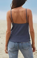 John Galt Polka Dot Tiffany Tank Top