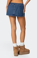 Edikted Anita Denim Mini Skort