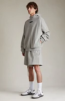 Fear of God Essentials Dark Heather Oatmeal Hoodie