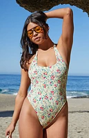 Amor y Besos Floral Penelope One Piece Swimsuit