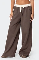 Edikted Mikki Wide Leg Sweatpants