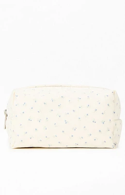 John Galt Cream Floral Travel Bag