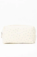 John Galt Cream Floral Travel Bag