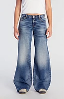Pacsun Casey Low Rise Baggy Jeans Medium Indigo